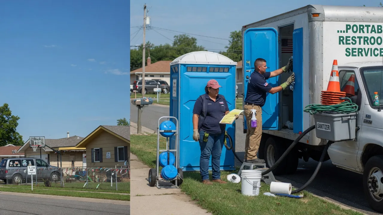 Portable Toilet Rental in South Rockwood, MI near me